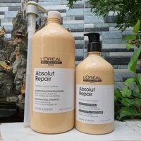 CẶP DẦU GỘI XẢ PHỤC HỒI 3 TÁC ĐỘNG LOREAL ABSOLUT REPAIR BIG SIZE