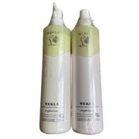 Cặp dầu gội xả phục hồi tóc hư tổn Wekla Hair Care 780mlx2-(NEW)