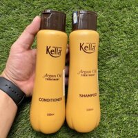 CẶP DẦU GỘI XẢ PHỤC HỒI TÓC HƯ TỔN KELLA ARGAN OIL TREATMENT 500ML X 2