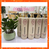 Cặp Dầu Gội Xả Phục Hồi Keratin Collagen HM Sylky Luxury 800ml 88