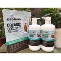 Cặp dầu gội xả Senela organic coconut