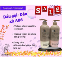 cặp dầu gội xả siêu mềm mượt A86