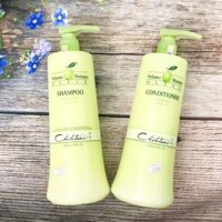 Cặp dầu gội xả siêu mượt Chihtsai Volume Moisture Olive Shampoo & Conditioner 1000mlx2