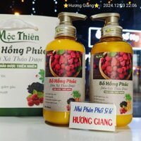 Cặp dầu gội xả thảo dược Mộc Thiên Bồ Hồng Phúc phục hồi chuyên sâu