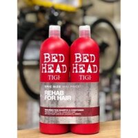 Cặp Dầu gội - xả TIGI Bed Head red color siêu mượt tóc 750ml/chai .hot