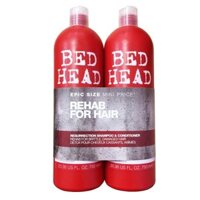 Cặp Dầu Gội Xả Tigi Rehab For Hair 750ml x 2 ( Đỏ )