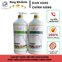 Cặp Dầu Gội Xả vitamin e 2000ml Chuẩn Salon Phục Hồi Hư Tổn Siêu Mượt Siêu Thơm Phục Hồi Tóc Hư Tổn