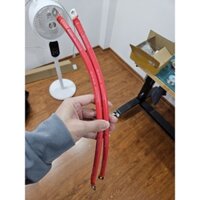 Cặp dây 2 Awg xịn dây nối cọc bình ắc quy, dây hàn cell pin dài 30cm