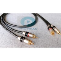 Cặp Dây Jack RCA 4 Đầu AV Hoa Sen loại tốt, dài 0,3m-0,5m-0.8m-1.5m-2m-3m-5m - Dây tín hiệu AV Sommer - Phố Nhạc