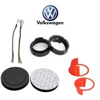 Cặp Dây Nguồn và phụ kiện Loa Cắm Zin Cho Xe Volkswagen, Giắc Loa Cánh cắm nguyên bản