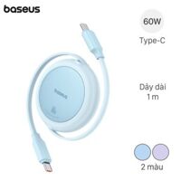 Cáp Dây Rút Type C - Type C 1m Baseus Retractable Free2Pull Mini CB000088
