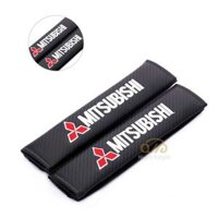Cặp đệm bọc dây an toàn xe hơi Mitsubishi Triton Outlander Mirage Asx Lancer Evo Pajero Grandis Galant Xpder