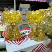 Cặp Đèn Led Hoa Sen đổi màu cao 13 cm