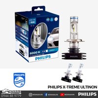 Cặp đèn Led Philips X-treme Ultinon 6000K (Tăng sáng 200%)