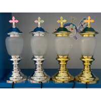 Cặp Đèn Lồng Thánh Giá 24cm - Tượng Thờ Công Giáo Phanxico Xavie.