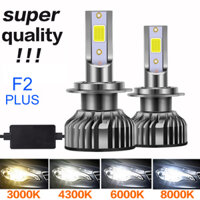Cặp đèn pha led 12000lm H4 H1 H3 H7 H8 H9 H11 H16 9005 Hb3 9006 Hb4 3000k 4300k 6000k 8000k 15000k