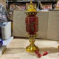 Cặp đèn thờ phú quý cao 31cm