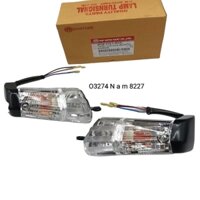 Cặp đèn xi nhan trước, demi trong suốt xe DREAM hàng thái