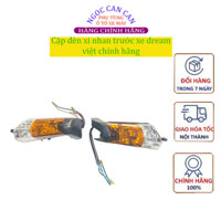 Cặp đèn xi nhan trước xe Dream Việt hàng đẹp zin honda