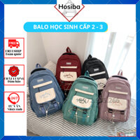 Cặp đi học, Balo học sinh cấp 2 cấp 3 đựng sách, laptop cho sinh viên túi đi học nam nữ phong cách Hàn Quốc M20