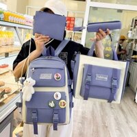 ✟☢Cặp đi học cho nữ học sinh cấp 1, cấp 2, cấp 3 Đi phượt balo nam công suất lớn phong cách hàn quốc thời trang siêu chá