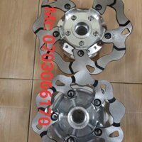 CẶP ĐĨA ĐÙM  MẠ CROM GẮN XE   EXCITER150