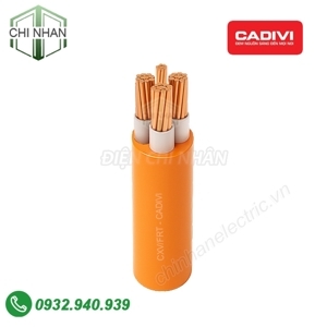 Cáp điện chậm cháy Cadivi CXV/FRT-3×50+1×25