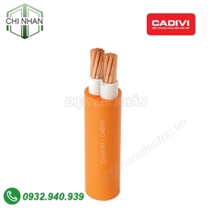 Cáp điện chậm cháy Cadivi CXV/FRT-2×6