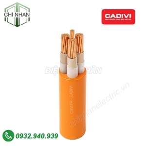 Cáp điện chống cháy Cadivi CXV/FR-3×35+1×16