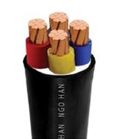 Cáp điện hạ thế 4 lõi ruột đồng PVC 0.6/1kV CADIVI CV CVV-3×95+1×50