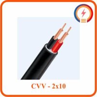 Cáp điện lực hạ thế Cadivi CVV - 2x10 - 300/500V
