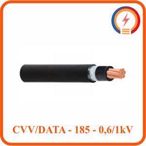 Cáp điện lực hạ thế có giáp bảo vệ 1 lõi 0.6/1kV CADIVI CV CVV/DATA-185