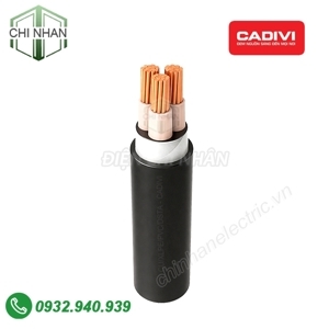 Cáp điện lực hạ thế có giáp bảo vệ 3 lõi 0.6/1kV CADIVI CV CXV/DSTA-3×400