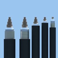 Cáp điện lực hạ thế có giáp bảo vệ 4 lõi cách điện PVC 0.6/1kV CADIVI CV AXV/DSTA 4×240