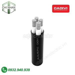 Cáp điện nhôm Cadivi AXV-4×50 -0.6/1kV