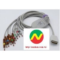 Cáp điện tim cho máy ECG Nihon Kohden