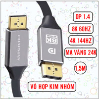 Cáp Display port CHAPMAN 8k-60Hz, 4k-144Hz dài 1,5m, 3m cho game thủ