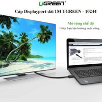 Cáp Displayport dài 1M Chính Hãng Ugreen 10244