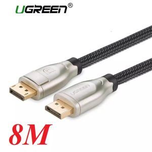 Cáp Displayport dài 8M chuẩn 1.2 Ugreen 30123 cao cấp