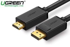 Cáp Displayport sang HDMI Ugreen 10238 dài 1m