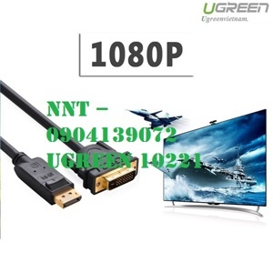 Cáp Displayport to DVI 24+1 2m Ugreen 10221