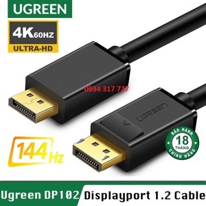 Cáp Displayport to HDMI 3m Ugreen UG-10203