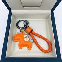 Cặp Đôi Cao Cấp Ngay Lập Tức Giàu Xe Móc Khóa Mặt Dây Chuyền Tinh Tế Dệt Dễ Thương Da Cừu Móc Khóa Mặt Dây Chuyền