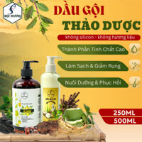 Cặp đôi dầu gội sả chanh 500ml & xả dừa 250ml Mộc Hương