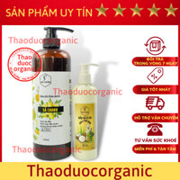 Cặp đôi dầu gội SẢ CHANH & xả DỪA, NHA ĐAM Mộc Hương - Sạch gàu, giảm nhờn, kích mọc tóc