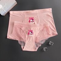 Cặp Đôi Đồ Lót Bộ Băng Lụa Gấu Dễ Thương Cặp Đôi Phù Hợp Với Màu Sắc Quần Đùi Dành Cho Nữ Và Nam Gợi Cảm Hoạt Hình Mùa Hè Quần Lót Bộ Quà Tặng Cho Những Người Yêu