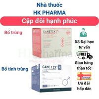 Cặp đôi hỗ trợ sinh sản Gametix F/M Hộp 30 Gói Date mới nhất