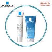 Cặp đôi Kem dưỡng ngừa mụn La Roche-Posay Effaclar K+ 40ml và Gel rửa mặt cho da mụn 50ml