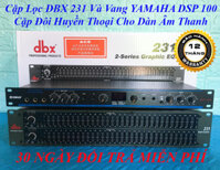 Cặp Đôi Lọc DBX Và Vang Yamaha DSP 100- Lọc, Vang Karaoke- Tặng Dây kết Nối- Bảo Hành 12 Tháng- 1 Đổi 1 Trong 30 Ngày