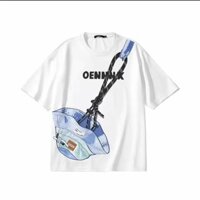 Cặp Đôi Mặc Áo Thun Mùa Hè Vui Vẻ Mũ Dây Kéo Túi Tay Ngắn Ngộ nghĩnh Express Hộp Túi Nửa Tay Có Thể Giữ Đồ 25.3.3